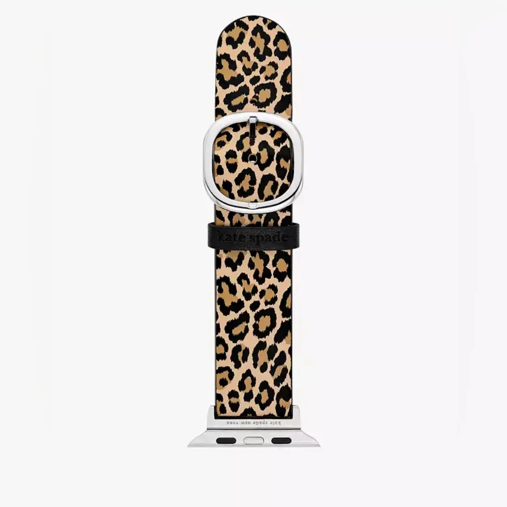 Kate Spade Leopard Silicone 38-40mm Band For Apple Watch
